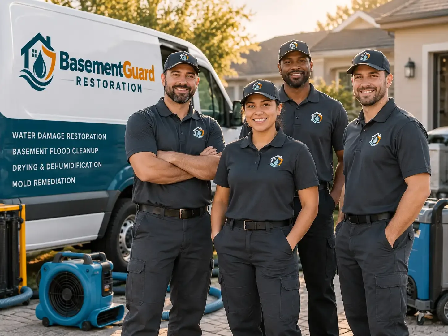 Basement Water Damage Restoration company in Elliott, IA